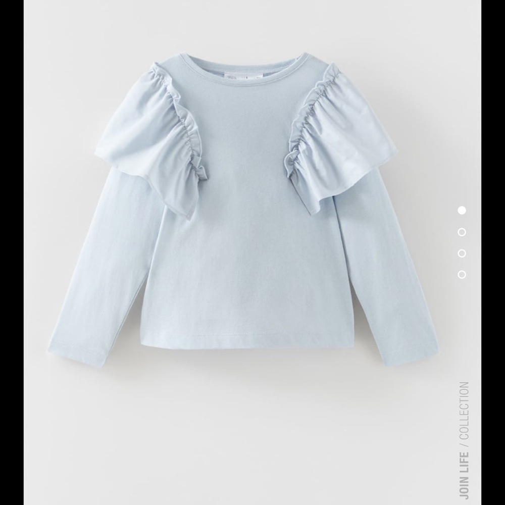 Zara Ruffled Top